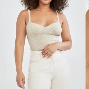 Wilfred “Sicily” Bustier Knit Tank